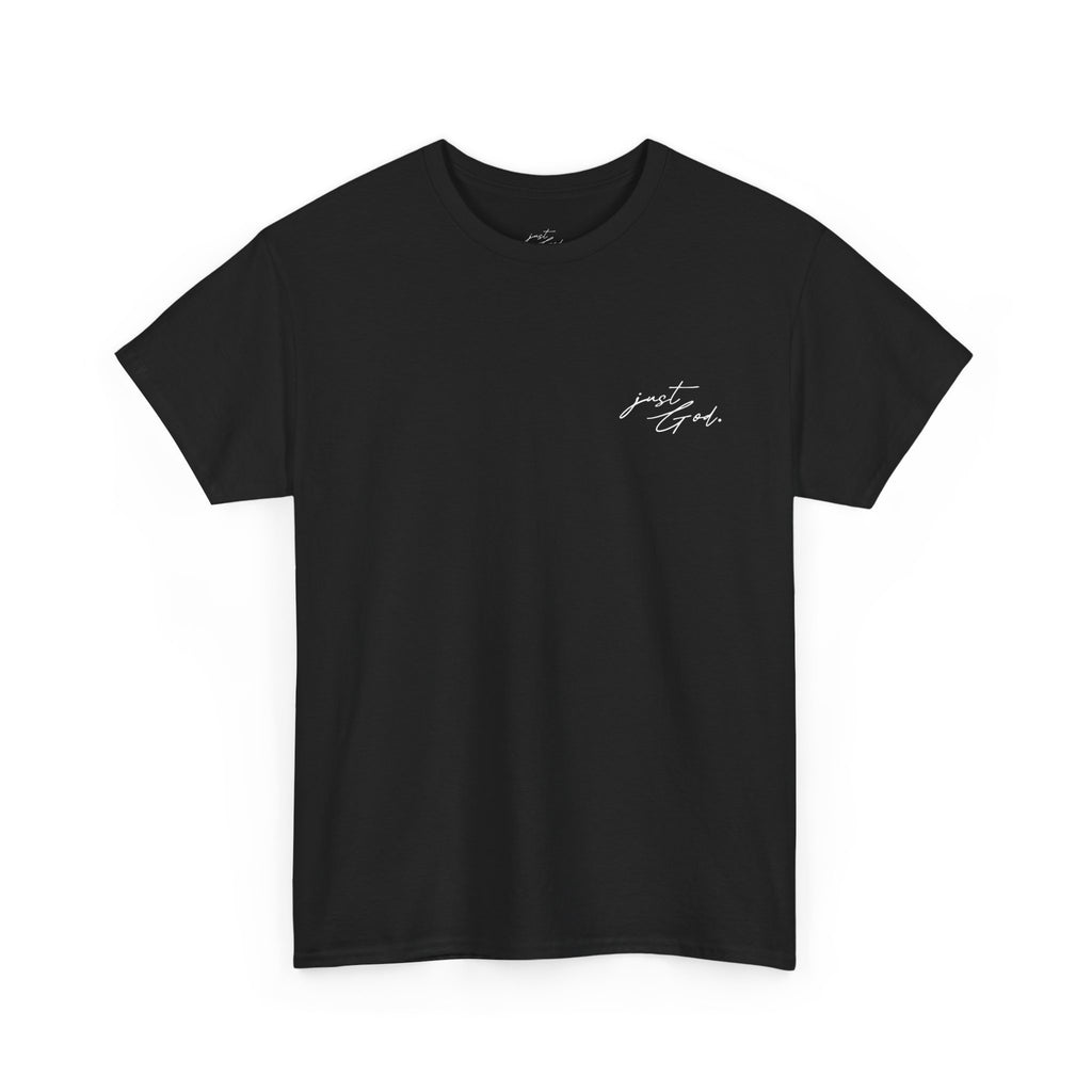 Psalm 19:1 Tee Black — Christian Faith Graphic Shirt