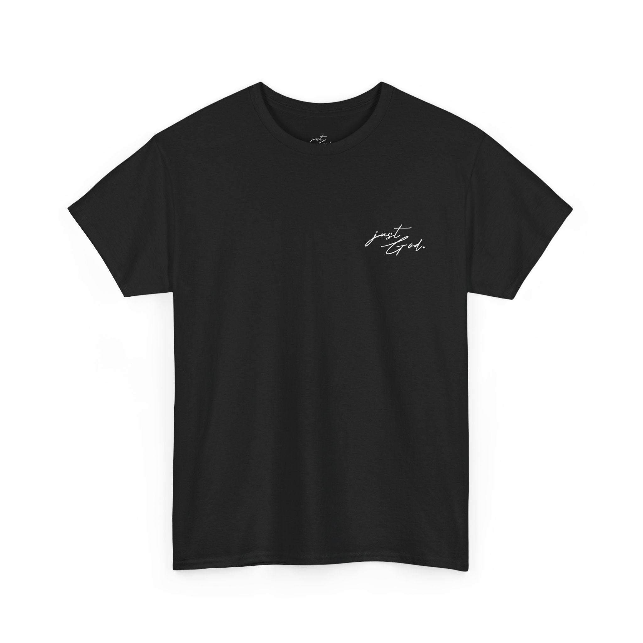 Praise Tee Black — Christian Faith Graphic Shirt (Psalm 150:6)